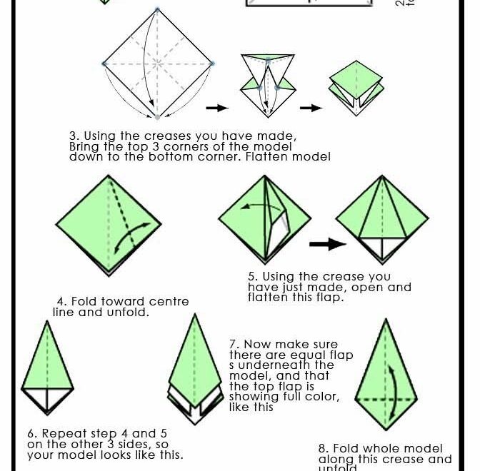 Christmas Origami Pine Tree