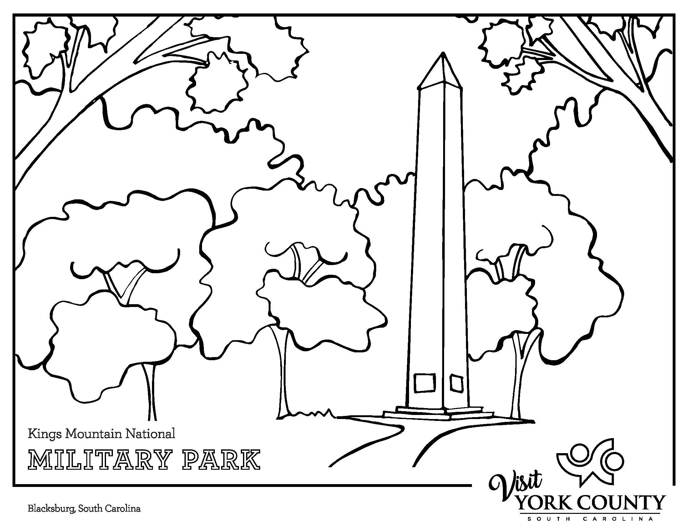 Free Printable Coloring Pages Of Parks