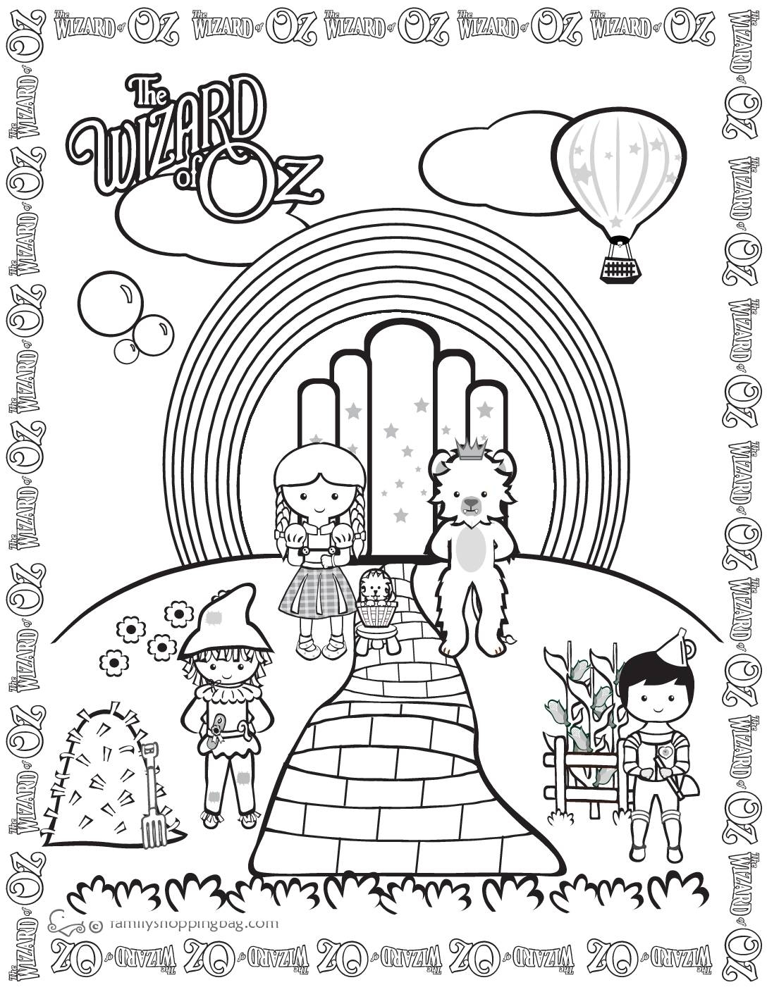 Free Printable Wizard Of Oz Images Free Printable Wizard Of Oz Images