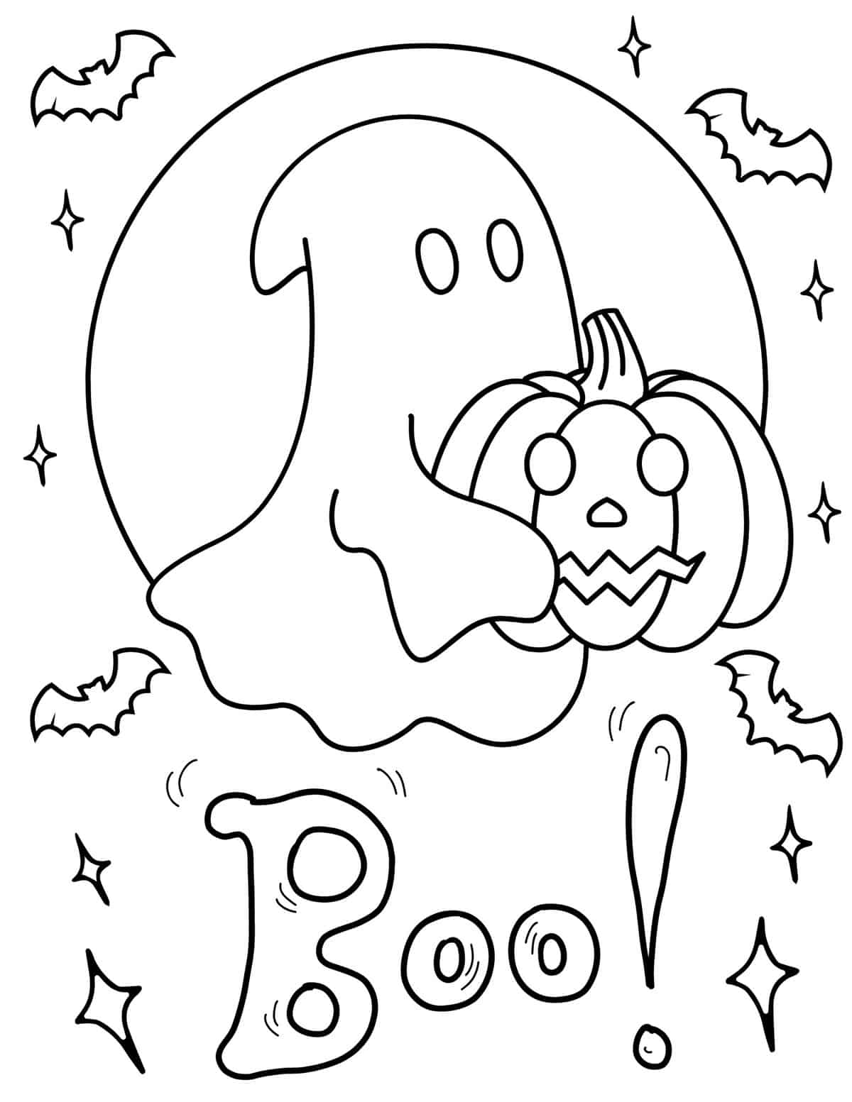 Coloring Pages For Halloween