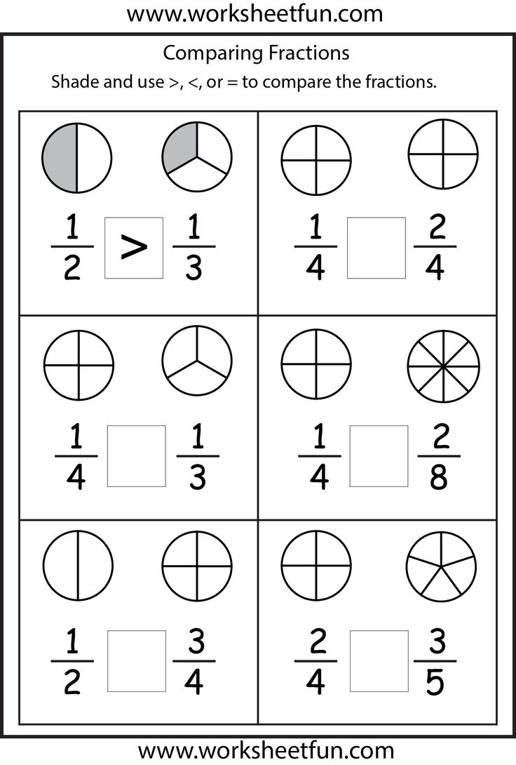 Free Printable Comparing 4th Grade Worksheets