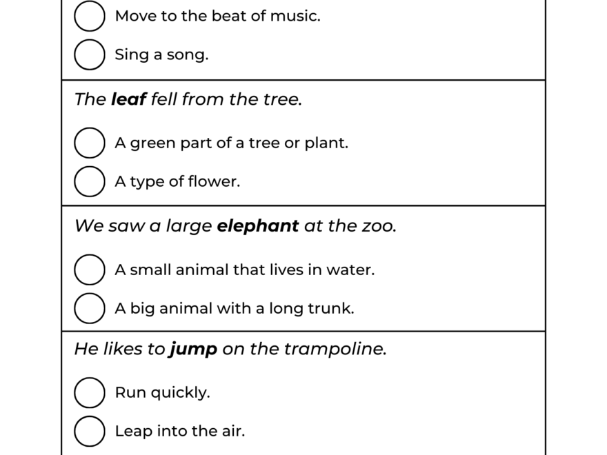 Context Clues Worksheets Games4esl