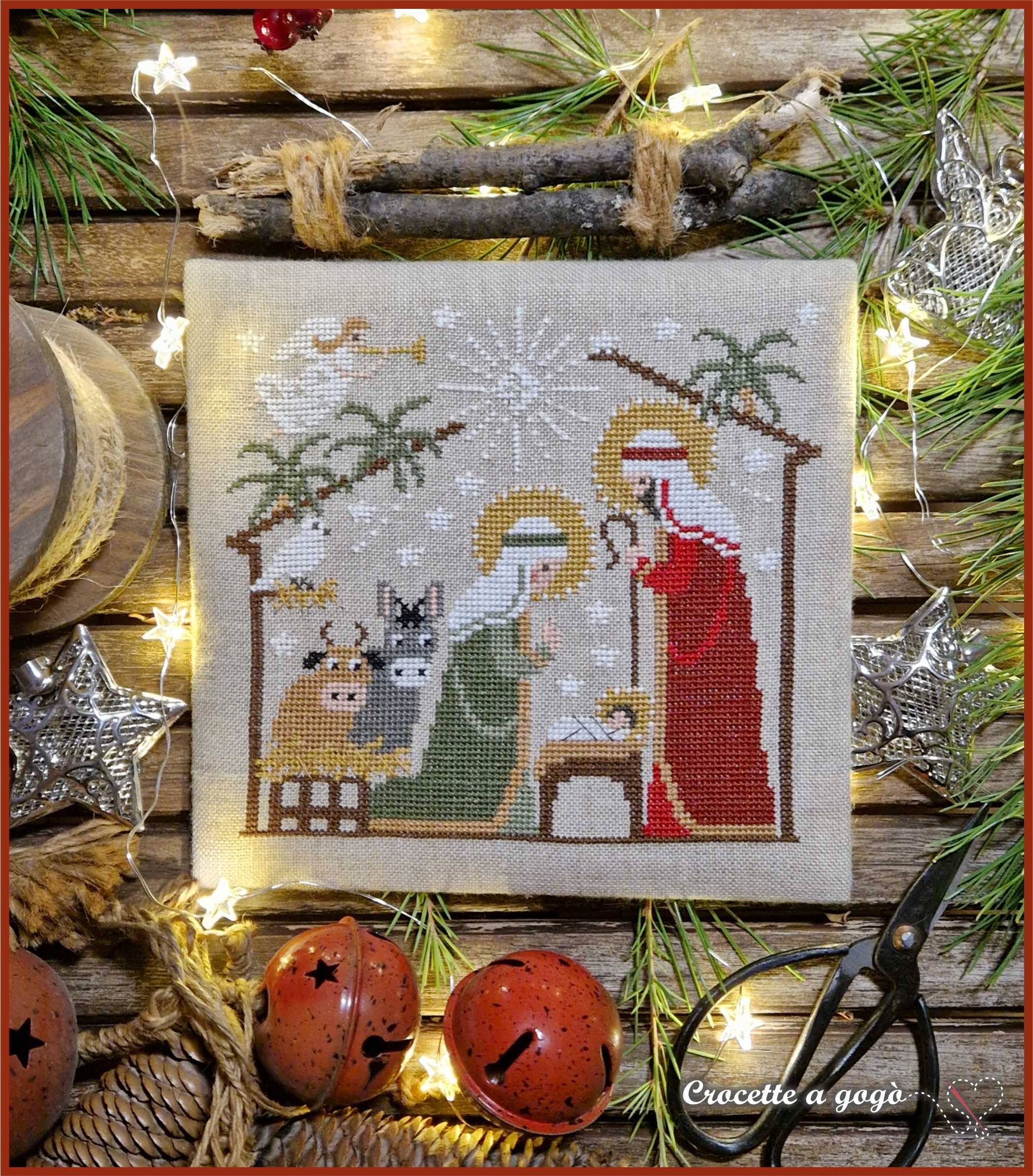Free Printable Nativity Counted Cross Stitch Patterns