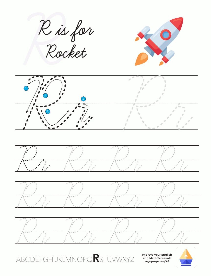 Cursive R ArgoPrep