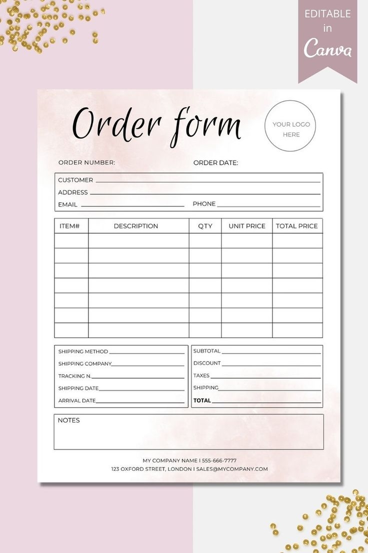 Free Printable Forms For Small Buiness
