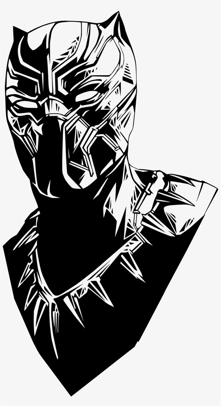 Download Black Panther Black Panther Marvel Vector For Free PngKit