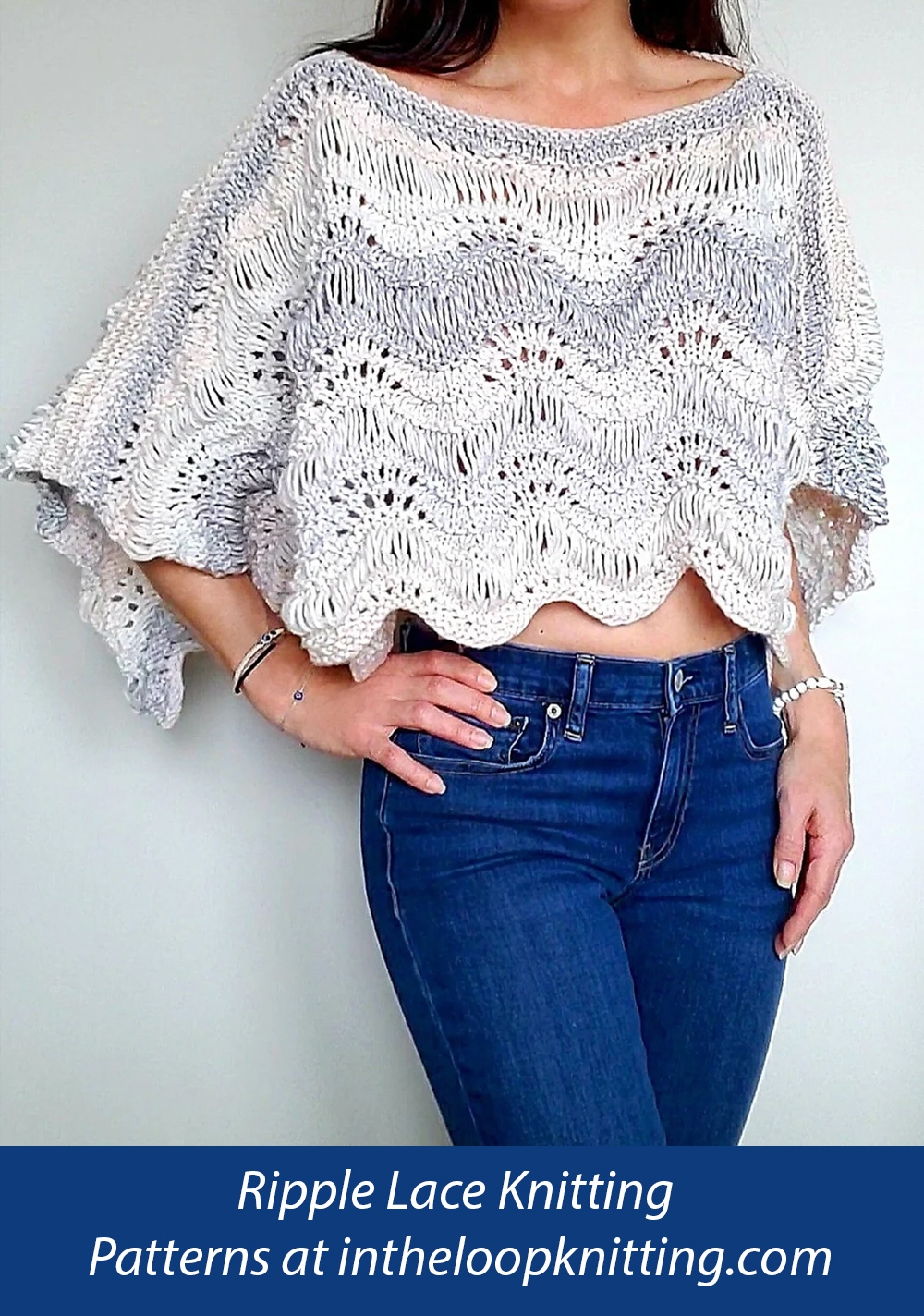 Easy Lace Poncho Knitting Patterns In The Loop Knitting Easy Lace Poncho Knitting Patterns In The Loop Knitting