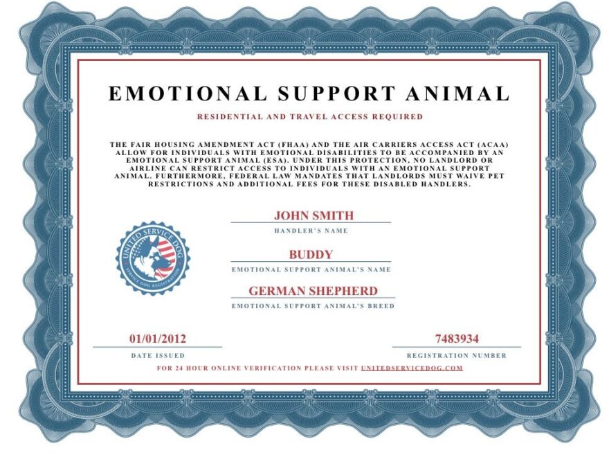 Emotional Support Animal For Free Clearance
