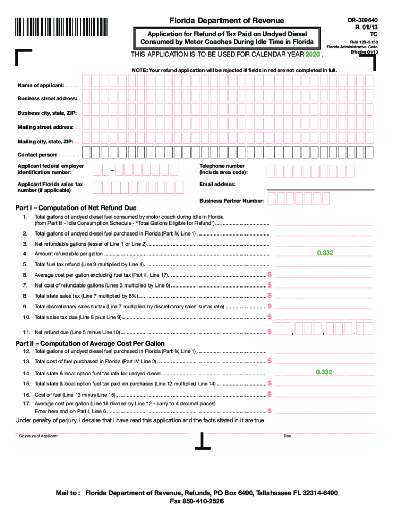 My Florida Revenue Sales Tax Printable Forms