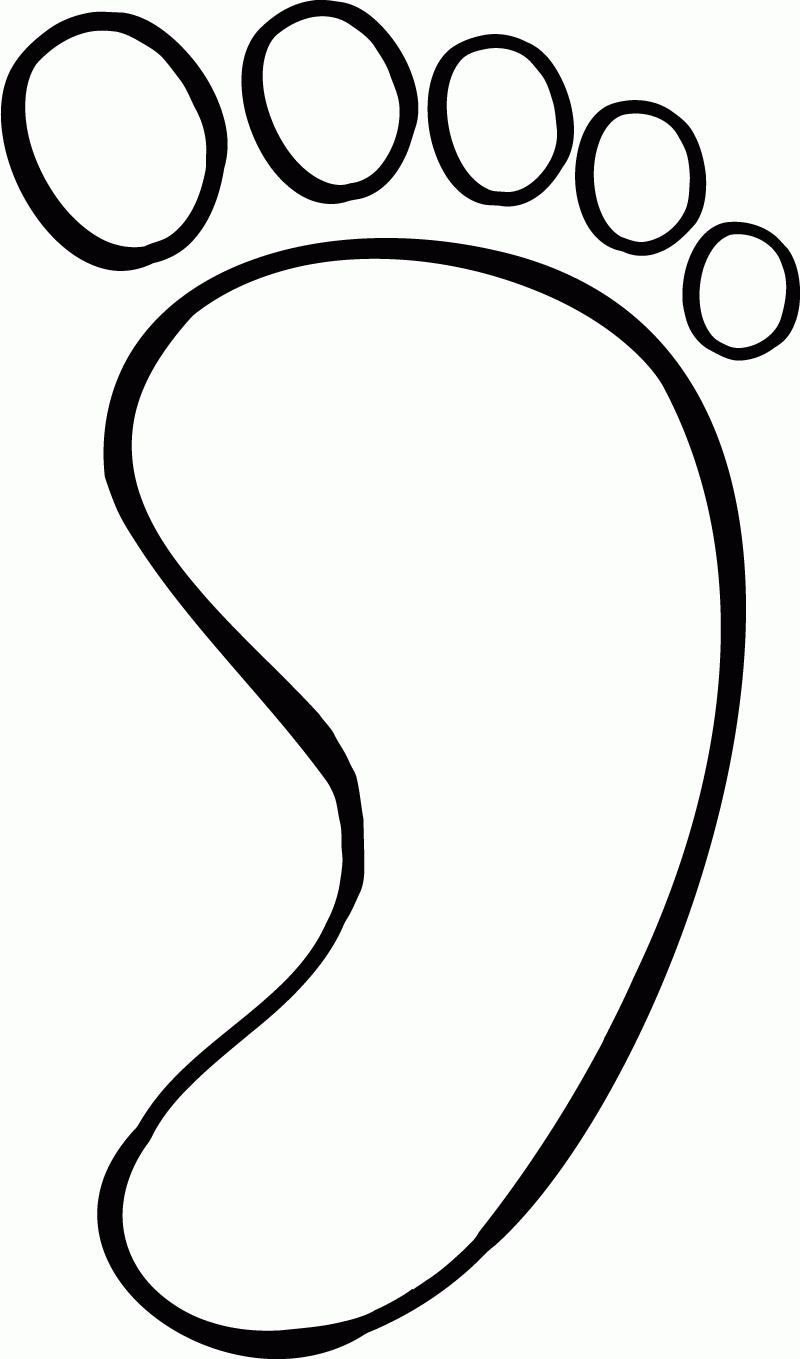 Footprint Printable
