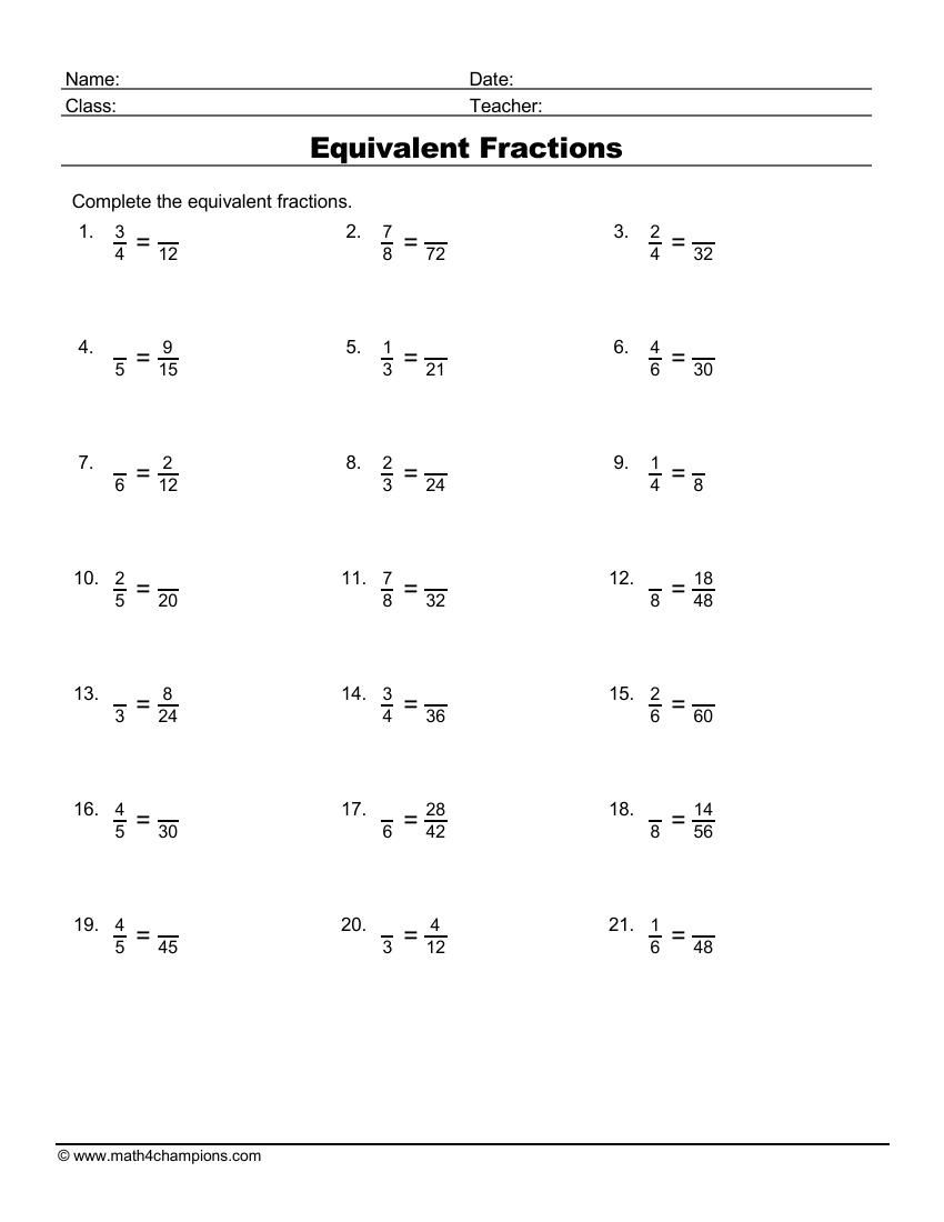 Fraction Worksheets Pdf Downloads Math Champions Fraction Worksheets Pdf Downloads Math Champions