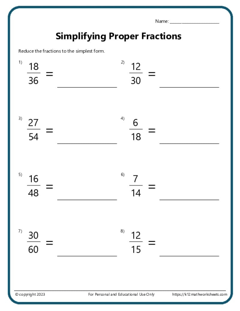 Fractions Worksheets K12 Math Worksheets Fractions Worksheets K12 Math Worksheets
