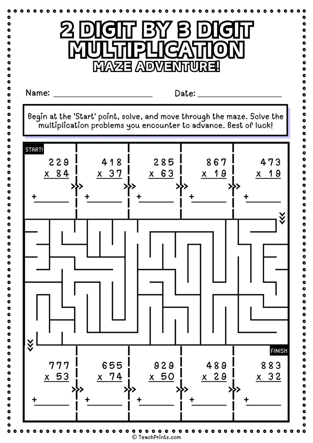 Fun Math Multiplication Worksheets Printable Fun Math Multiplication Worksheets Printable