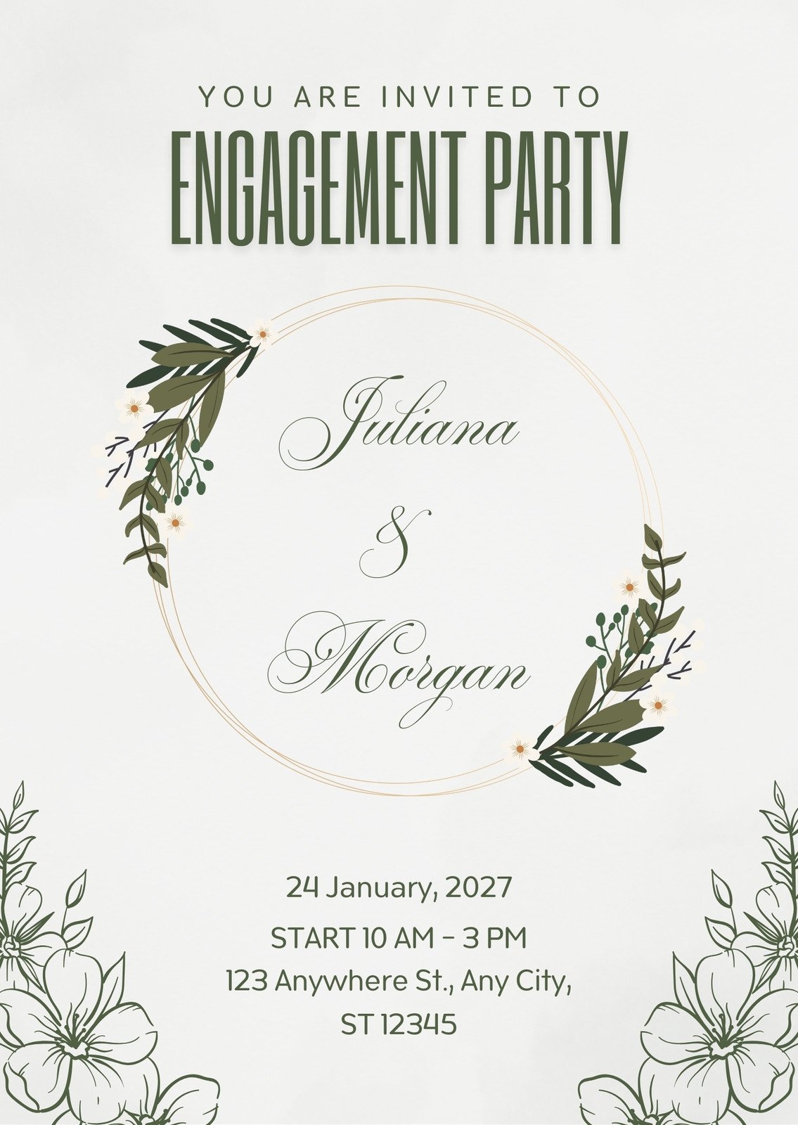 Free And Customizable Engagement Party Templates Canva Free And Customizable Engagement Party Templates Canva