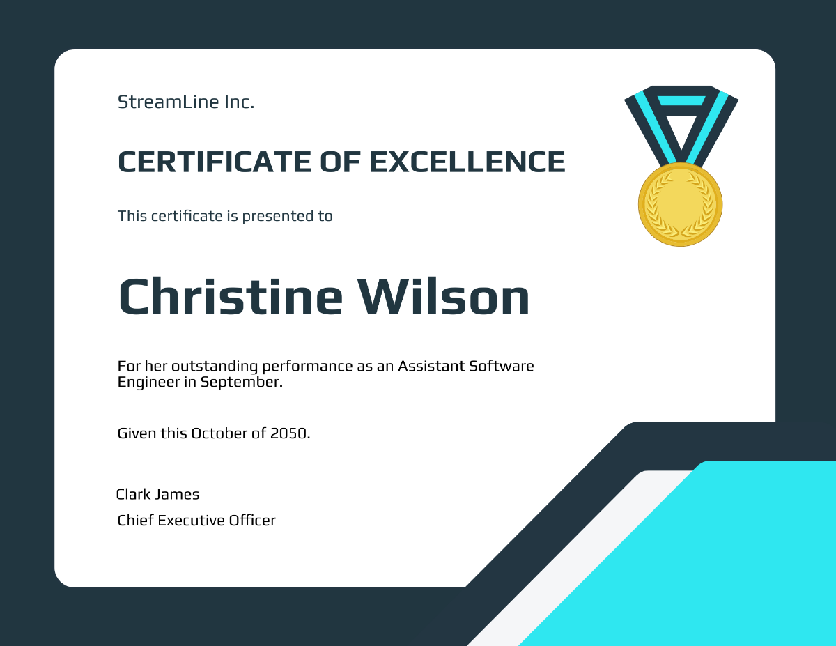 Free Certificate Template To Edit Online