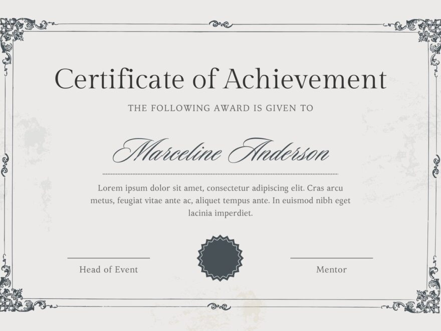 Free Custom Printable Certificate Of Completion Templates Canva