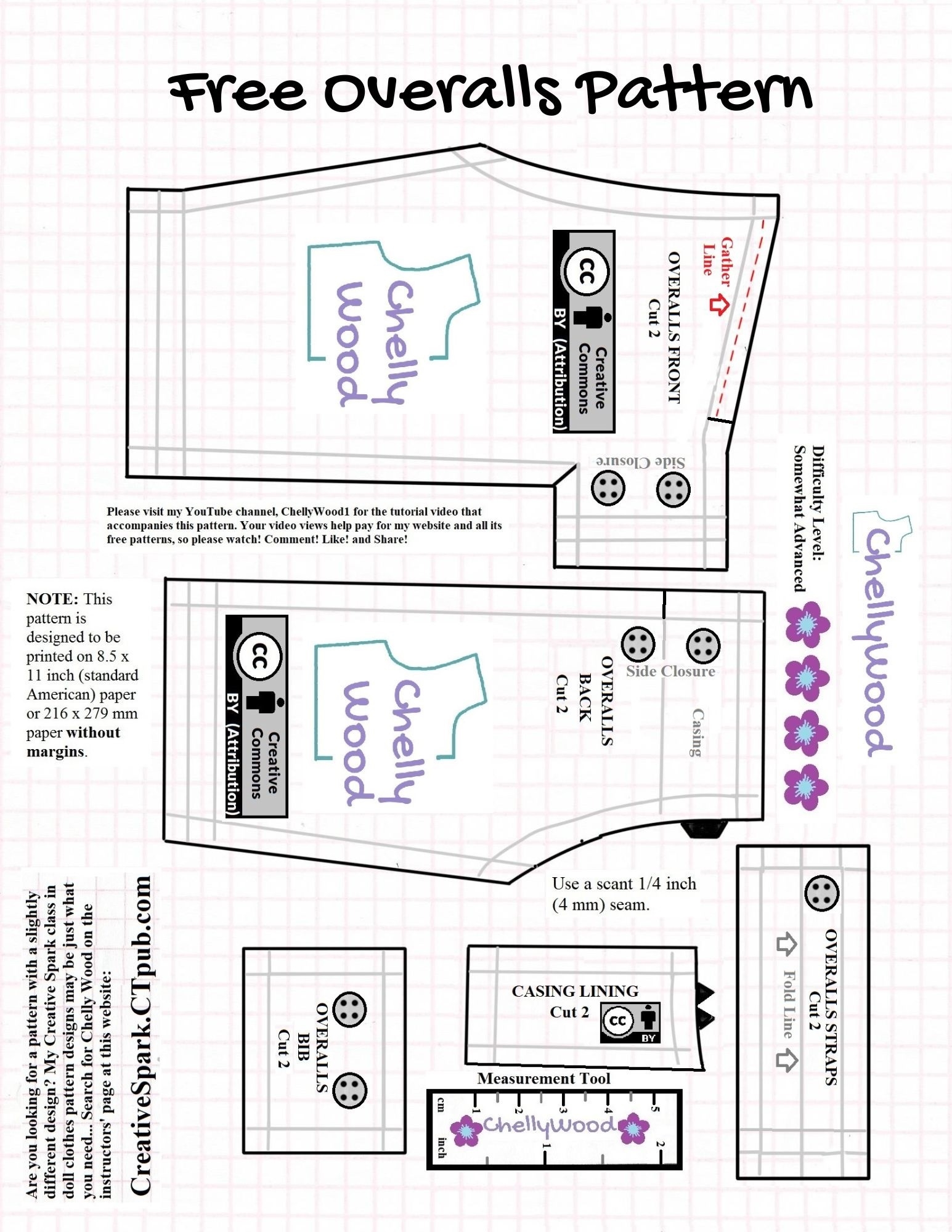 Free Doll Overalls Pattern Online Free Doll Overalls Pattern Online