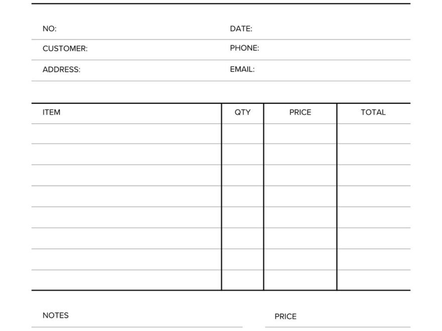 Free Form Document Templates To Customize And Print Canva