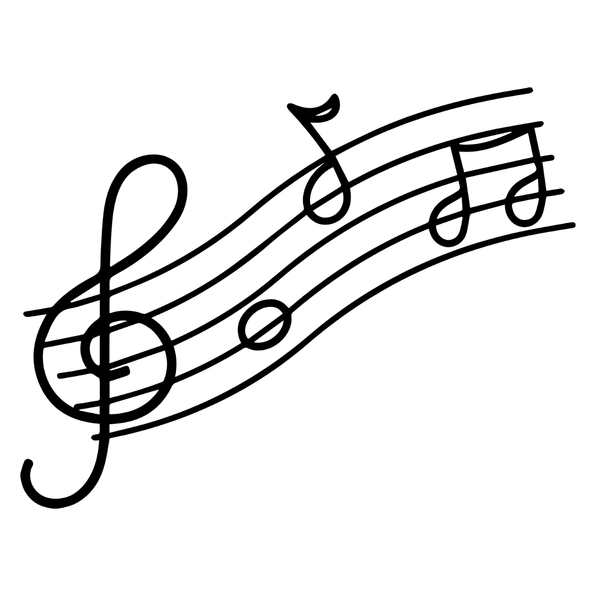 Free Music Note Clipart Template To Edit Online