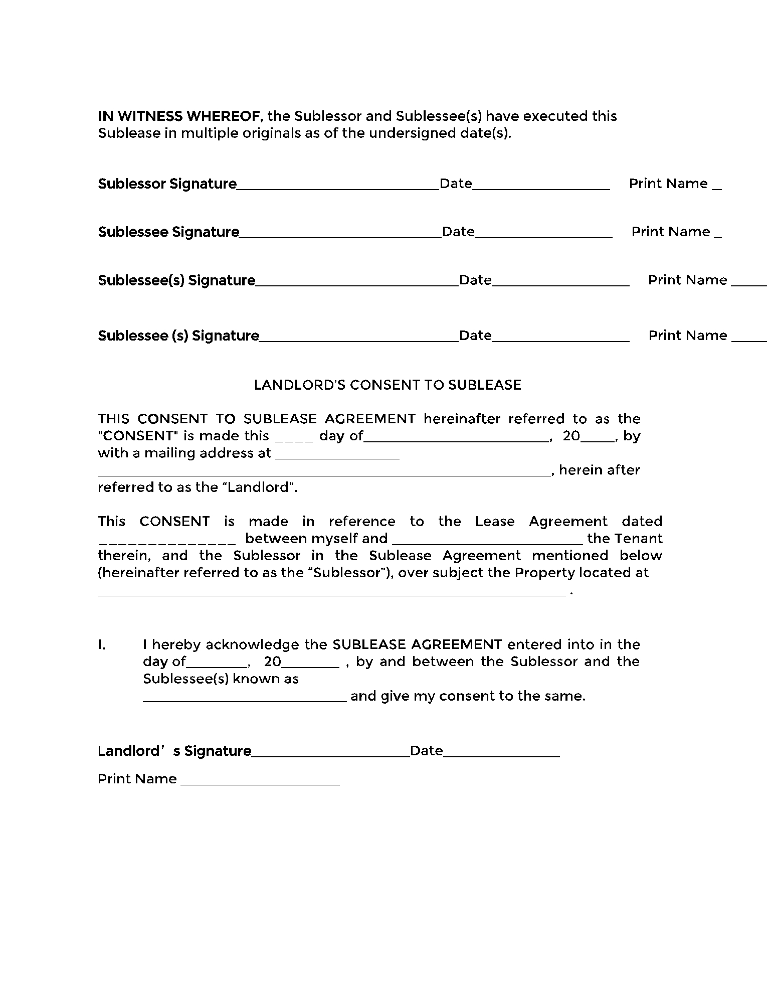 Free New York Residential Lease Agreement PDF Sample 