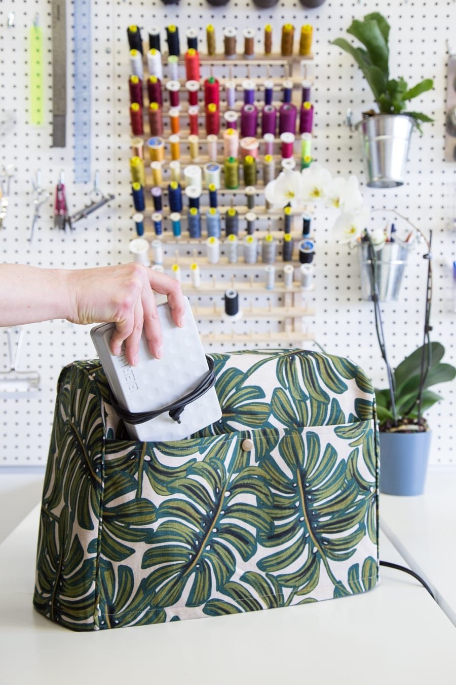 Free Pattern Alert Make Our Serger Sewing Machine Cover Closet Core Patterns