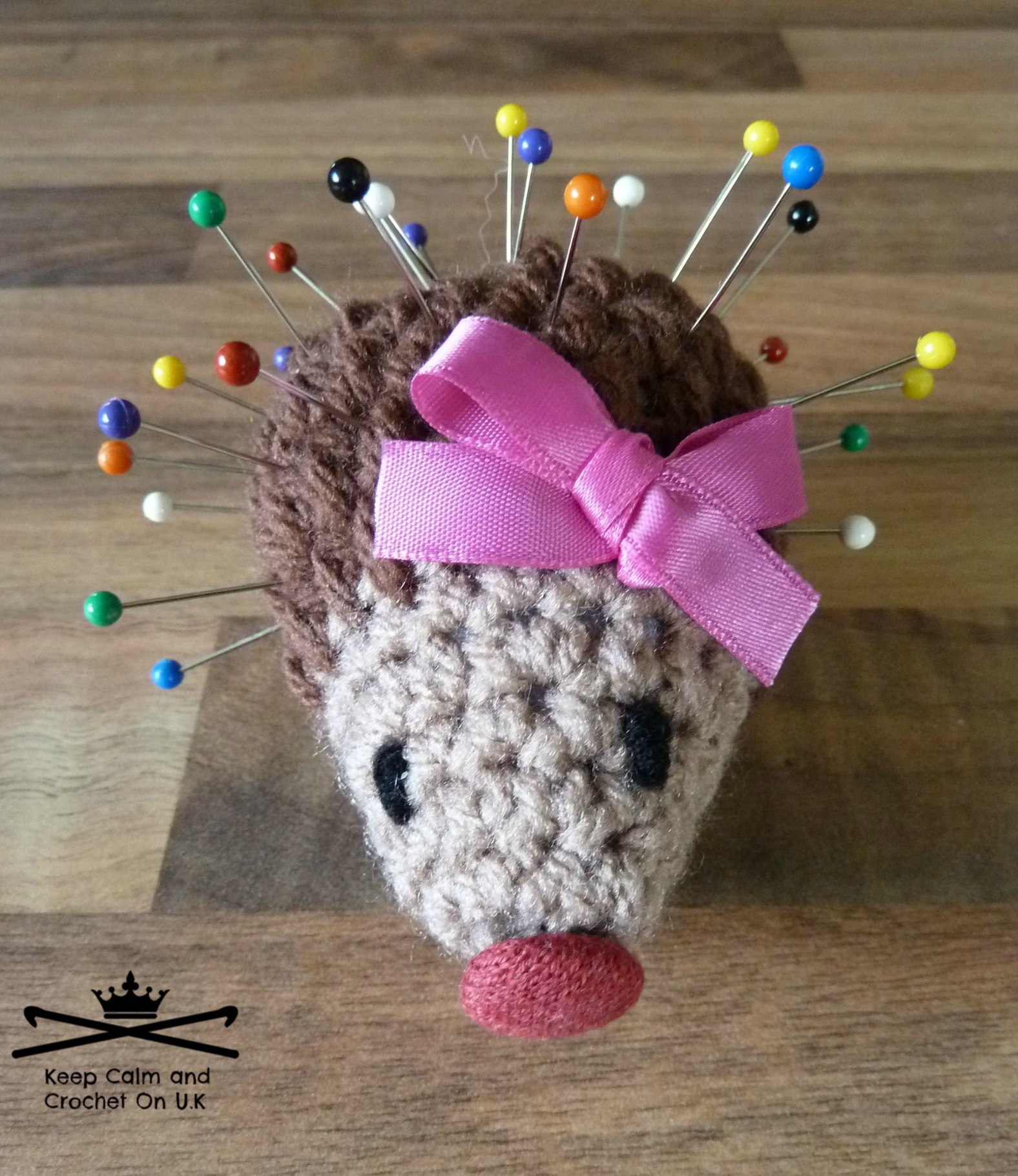Free Pattern Betty Prickles Hedgehog Pin Cushion Keep Calm And Crochet On U K