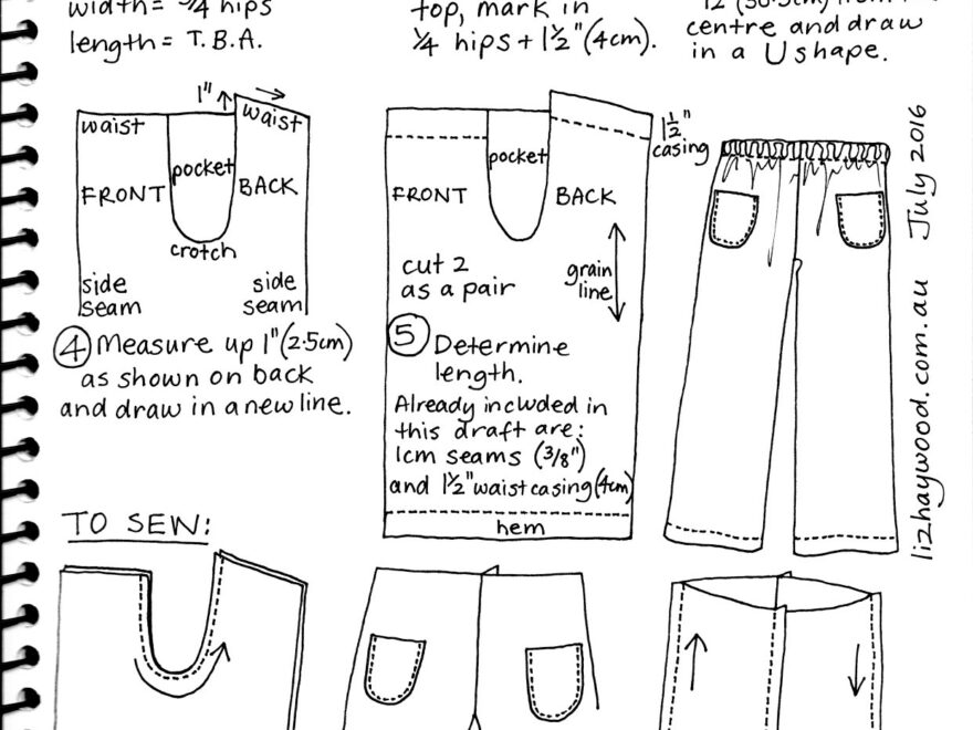 Free Pattern Pajama Pants or Shorts The Craft Of Clothes