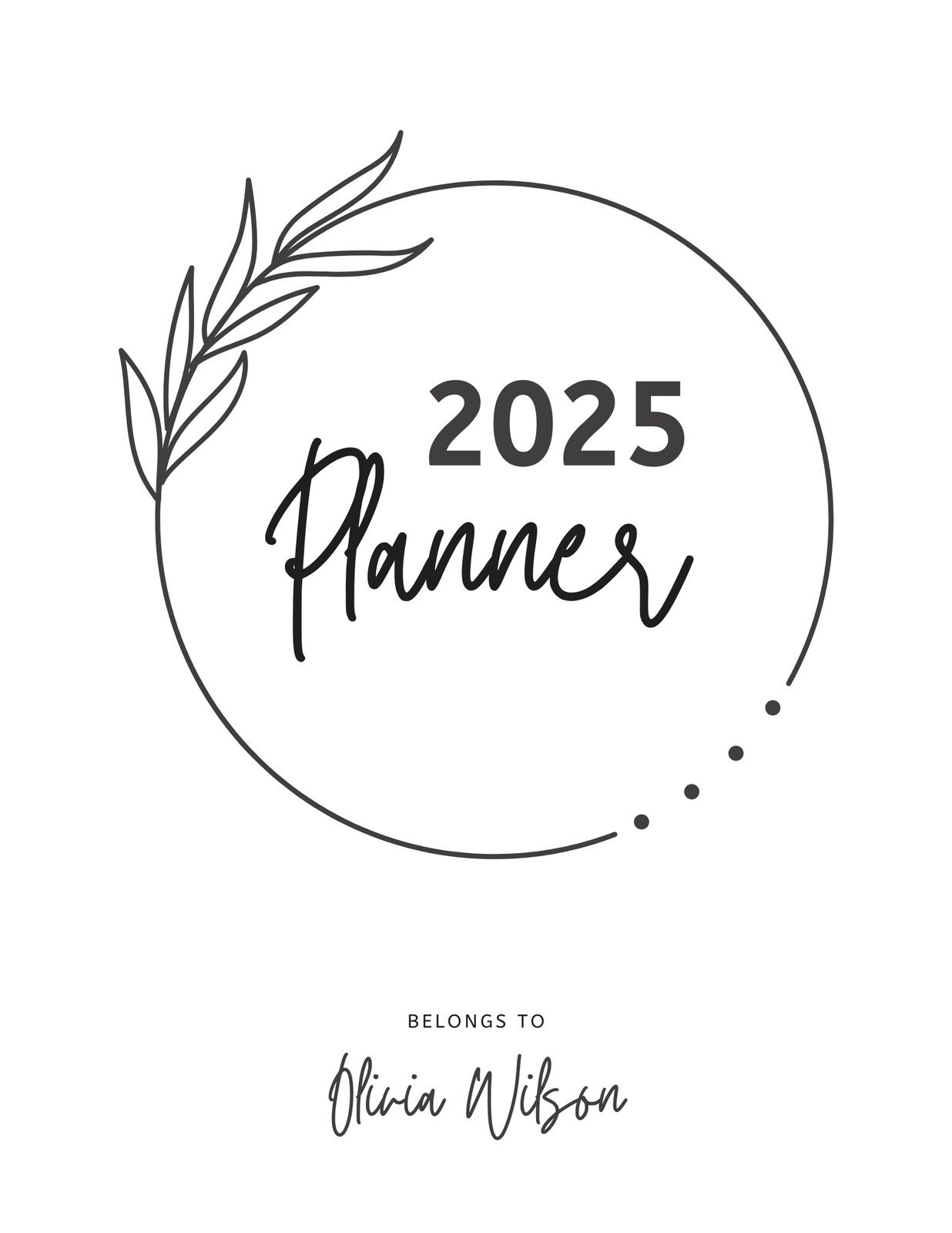 Free Personalized Monthly Planner Templates To Print Canva Free Personalized Monthly Planner Templates To Print Canva