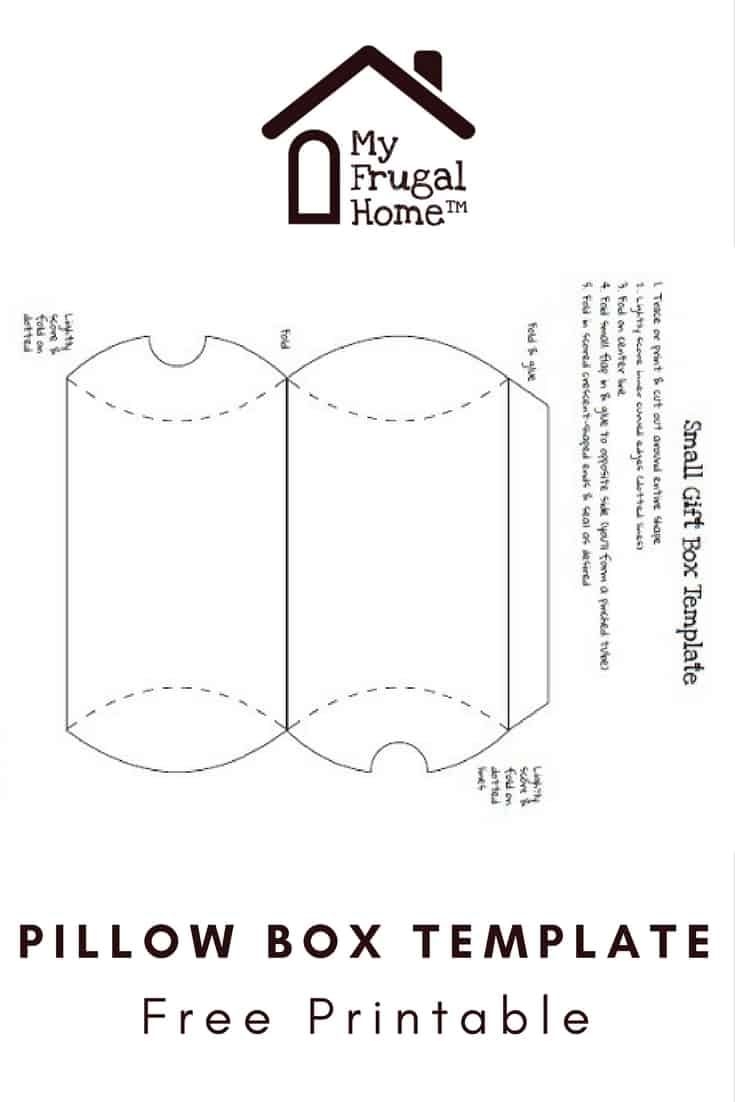 Free Pillow Box Template
