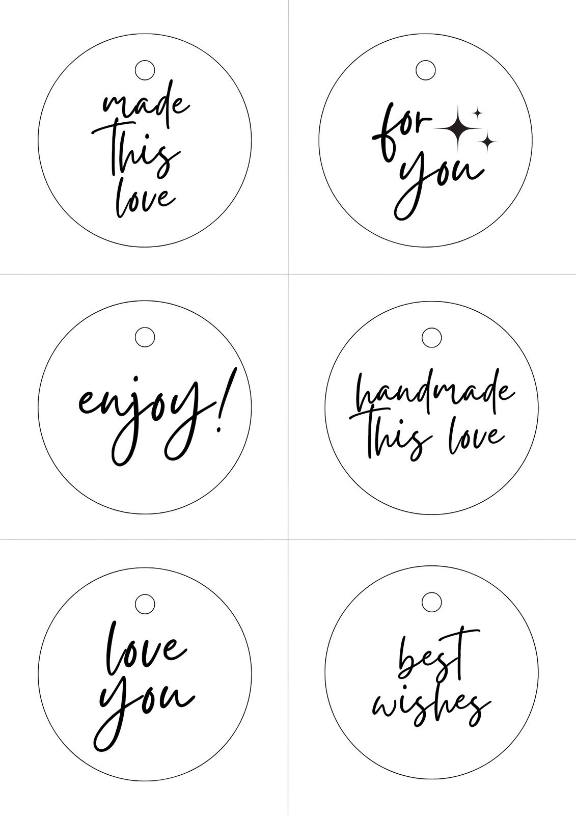 Free Printable And Customizable Gift Tag Templates Canva