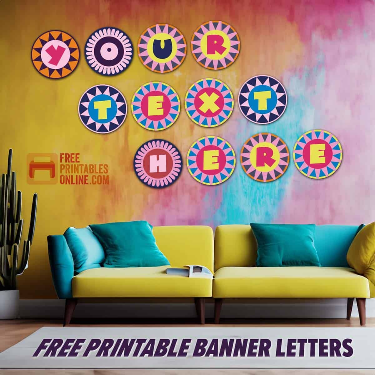 Free Printable Banner Letters Free Printables Online