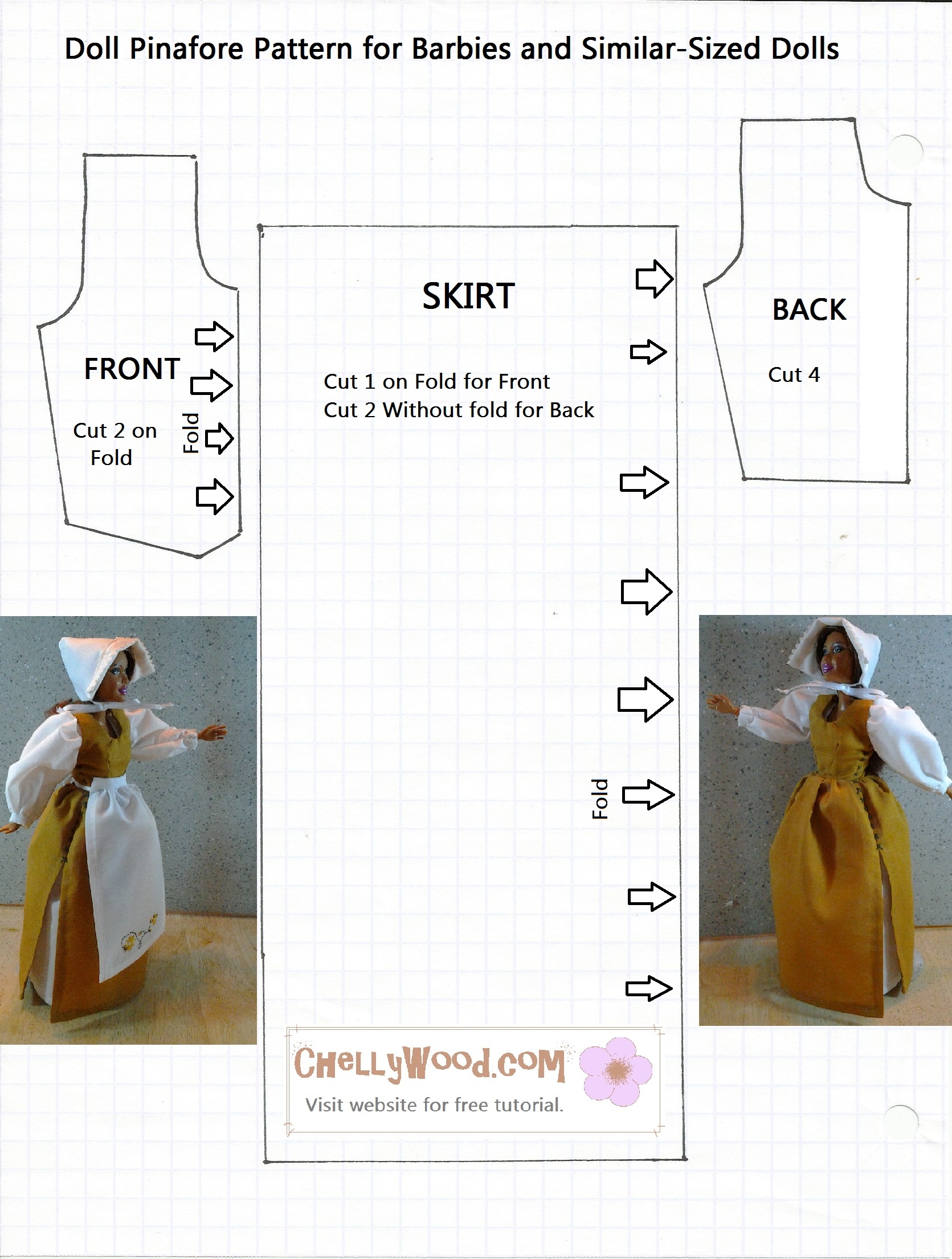 FREE Printable Barbie Doll Clothes Patterns Free Doll Clothes Patterns FREE Printable Barbie Doll Clothes Patterns Free Doll Clothes Patterns