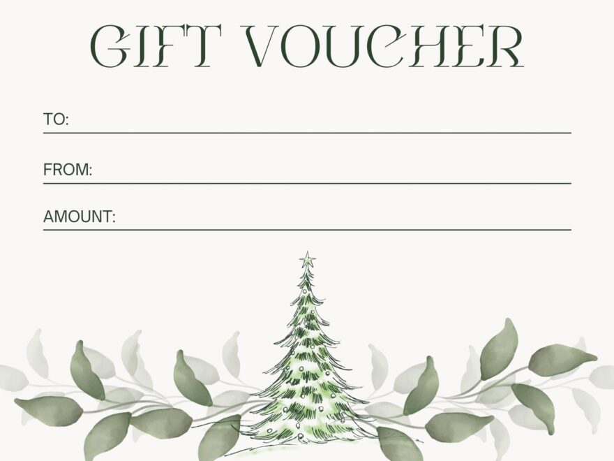 Free Printable Custom Christmas Gift Certificate Templates Canva