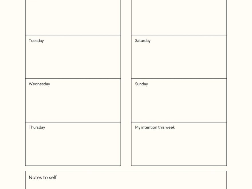 Free Printable Customizable Weekly Lesson Plan Templates Canva