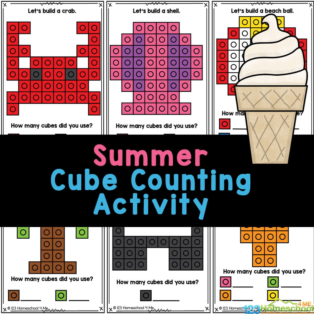 Free Printable Pattern Cards For Unifix Cubes