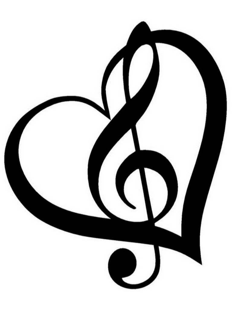 Free Printable Treble Clef Stencils And Templates