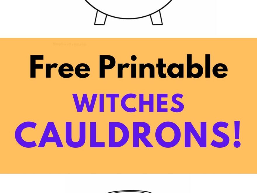 Free Printable Witches Cauldron