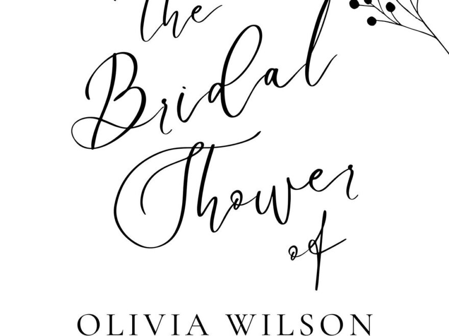 Free To Personalize Bridal Shower Card Templates Canva