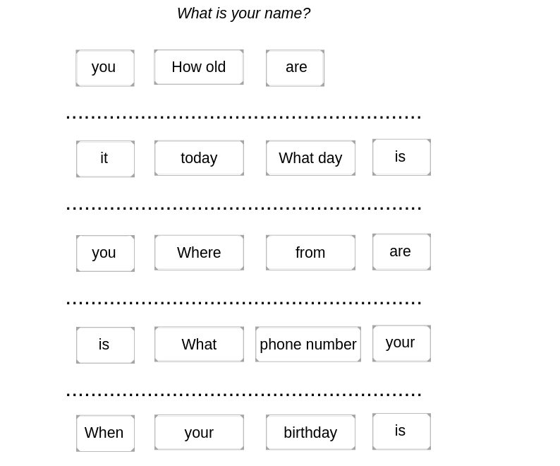 FREE WH QUESTIONS WORKSHEETS Teacher s Zone