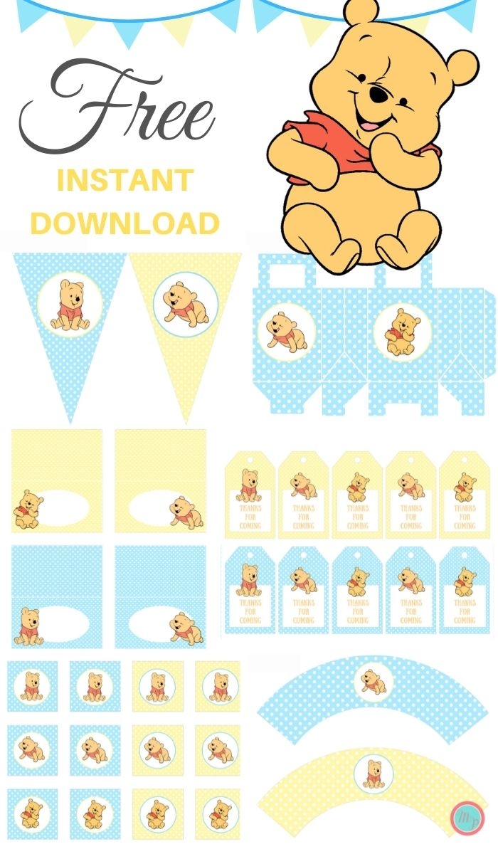FREE Winnie The Pooh Party Printable FREE Winnie The Pooh Party Printable