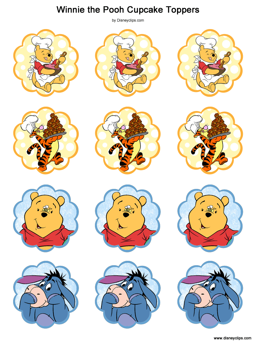 Free Winnie The Pooh Printable Crafts Invitations Notes Stickers Free Winnie The Pooh Printable Crafts Invitations Notes Stickers