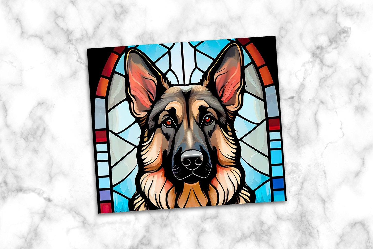 Free Stained Glass Patterns Printable Shepherd