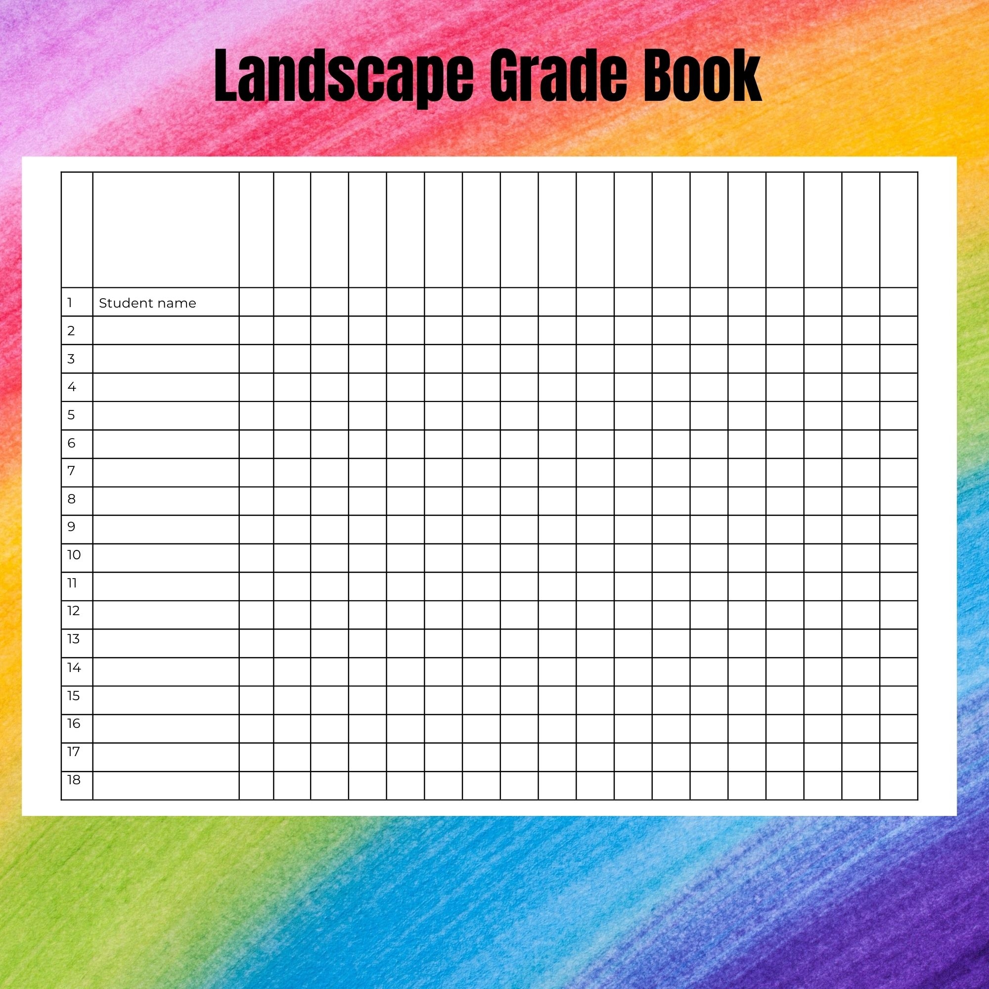 Grade Book Templates Made By Teachers Grade Book Templates Made By Teachers