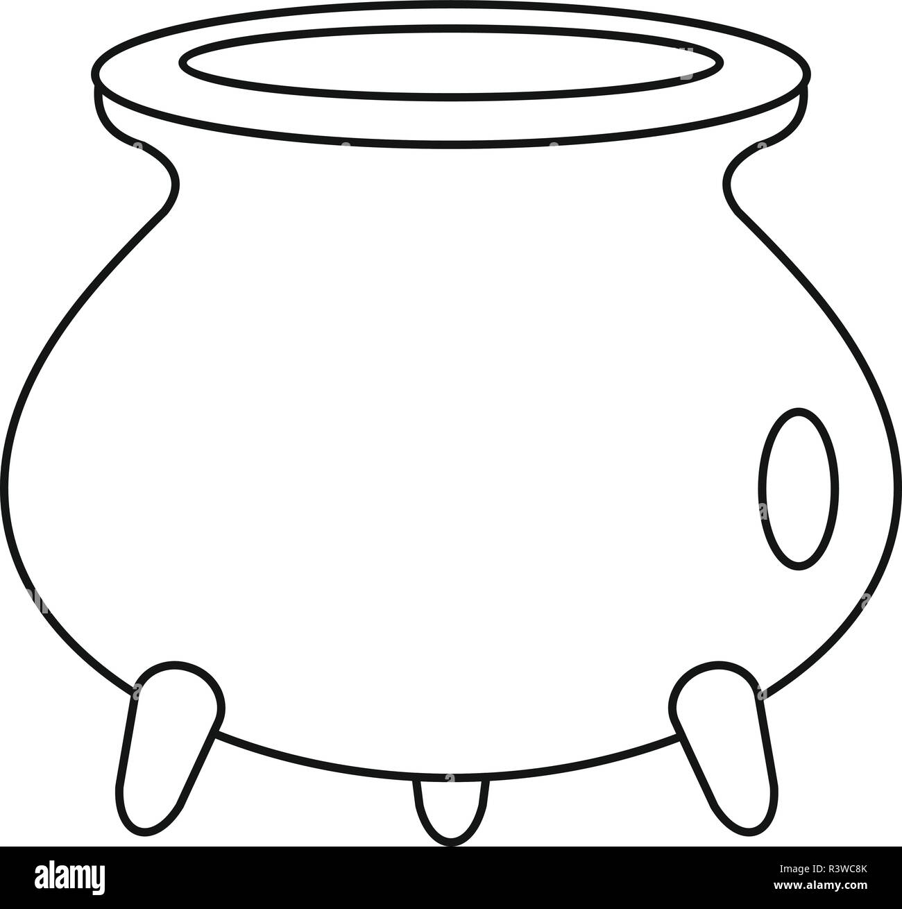 Cauldron Template Printable Free