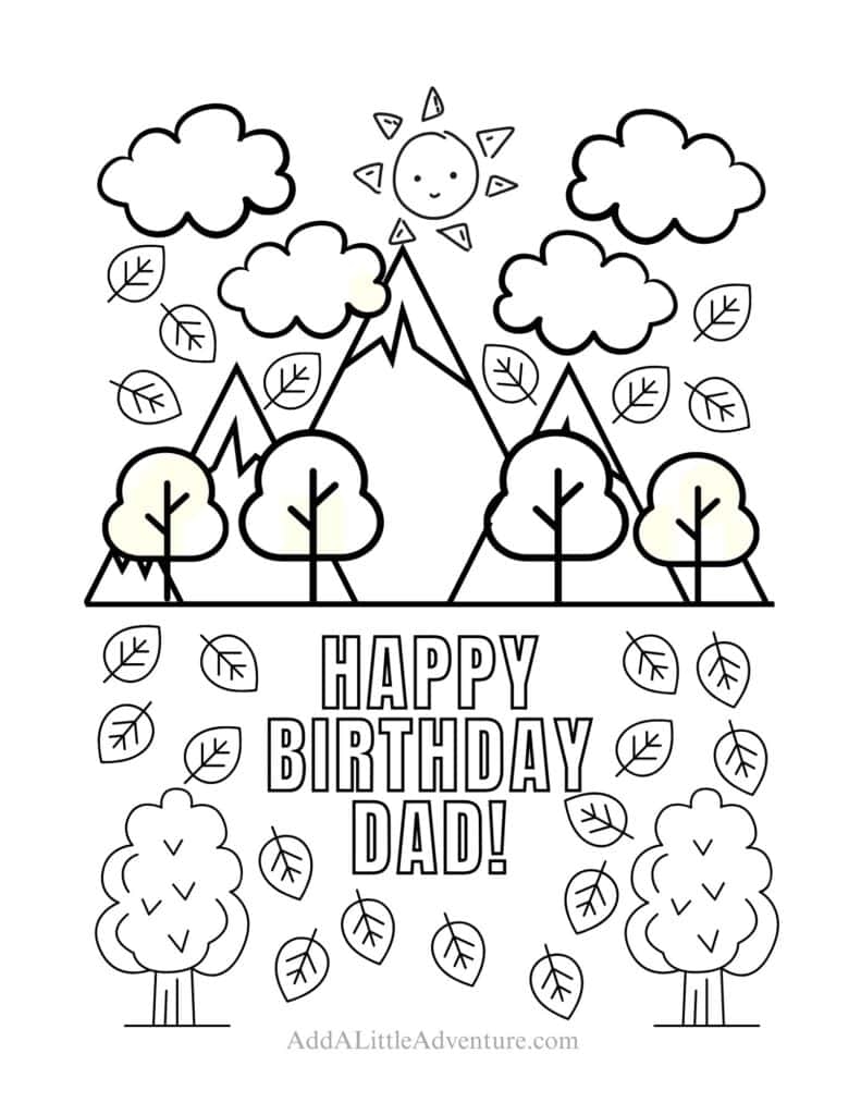 Free Printable Birthday Cards For Dad