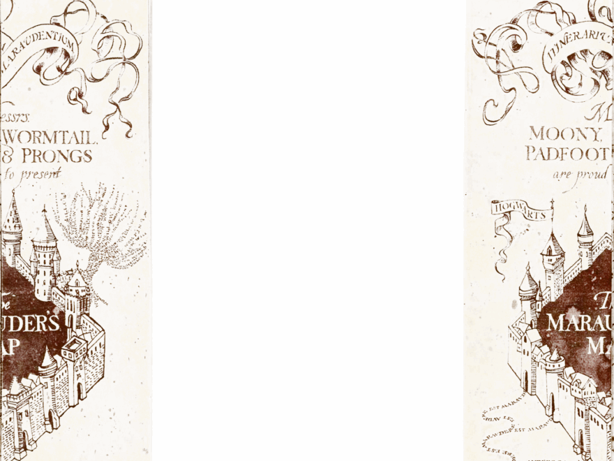 Harry Potter Paraphernalia How To Make A Marauder s Map Party Version