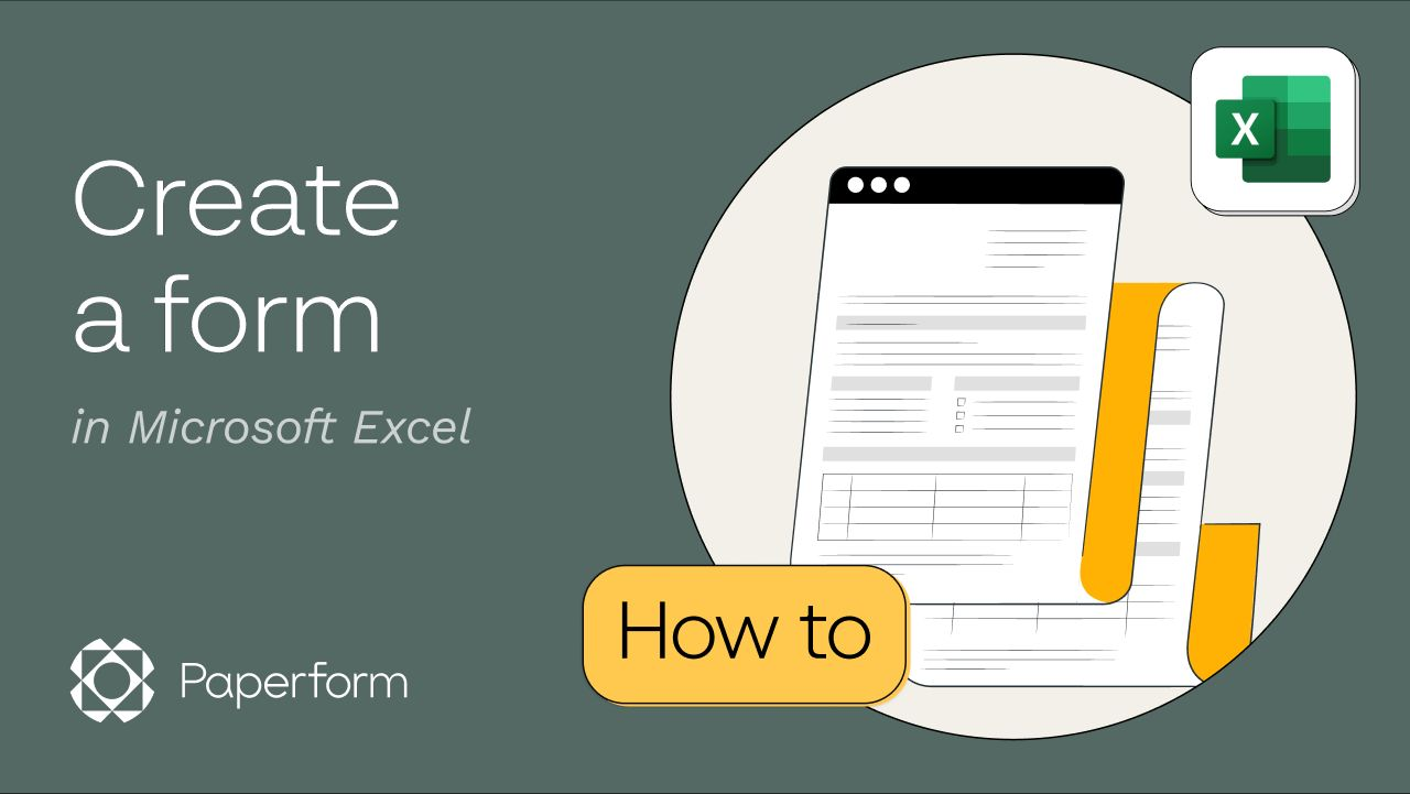 How To Create A Form In Excel in 5 Steps 