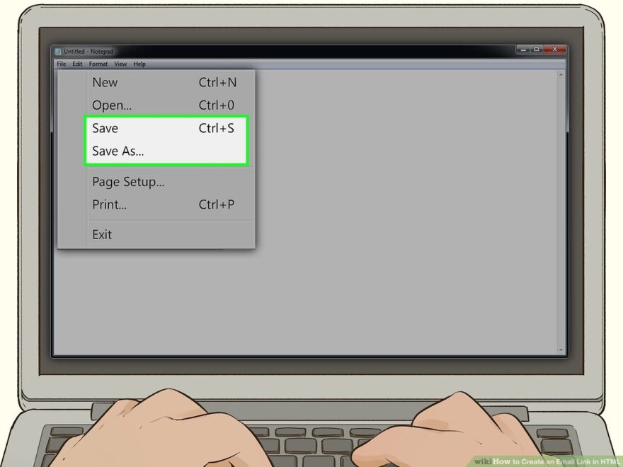 How To Create An Email Link In HTML 8 Steps with Pictures