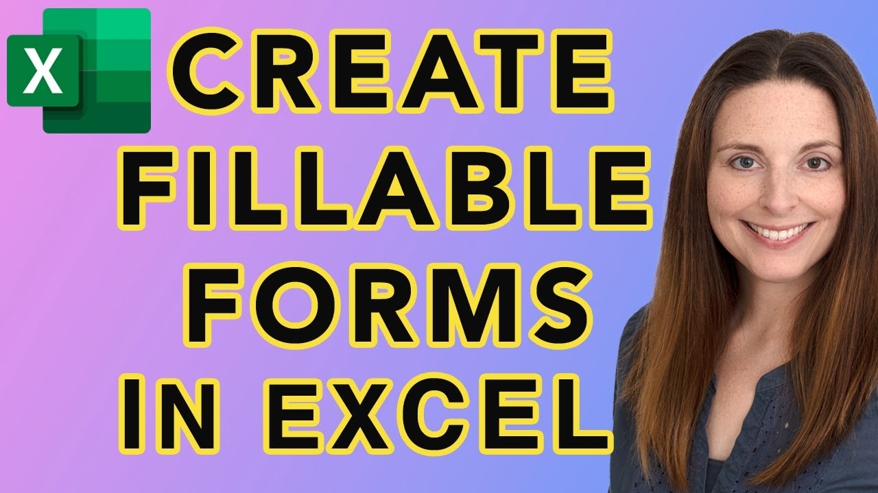 How To Create Fillable Forms In Excel Employee Engagement Survey Template YouTube