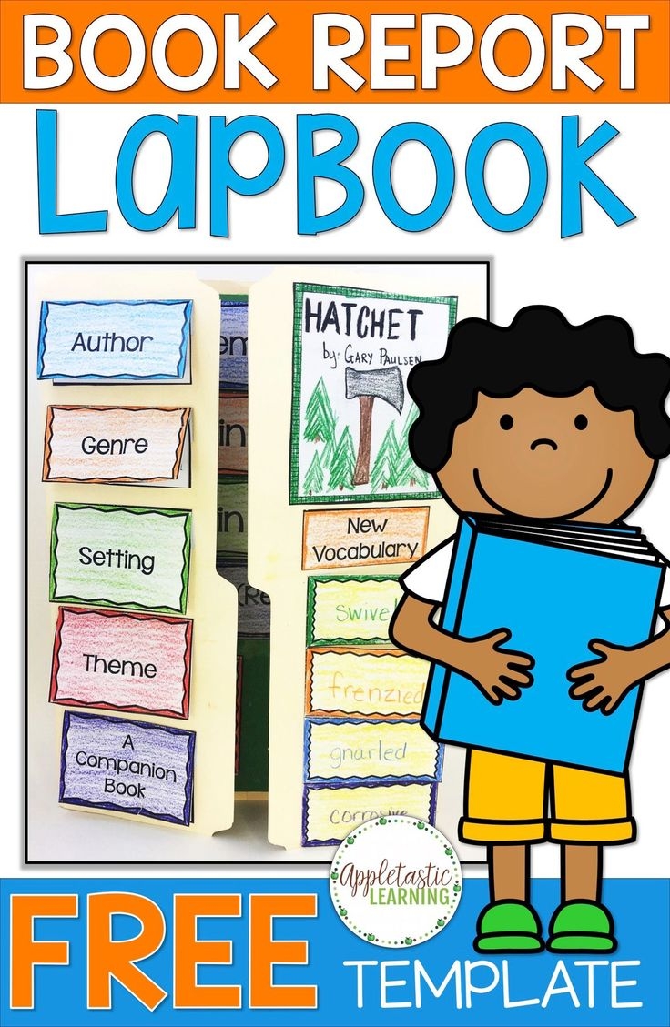 How To Make A Lap Book A FREE Lapbook Template